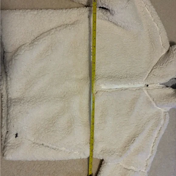 PrAna Cream Sherpa Hoodie - Picture 3 of 8